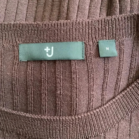 UNIQLO JIL SANDER Maroon Wool Sweater Dress Size M - Picture 10 of 16